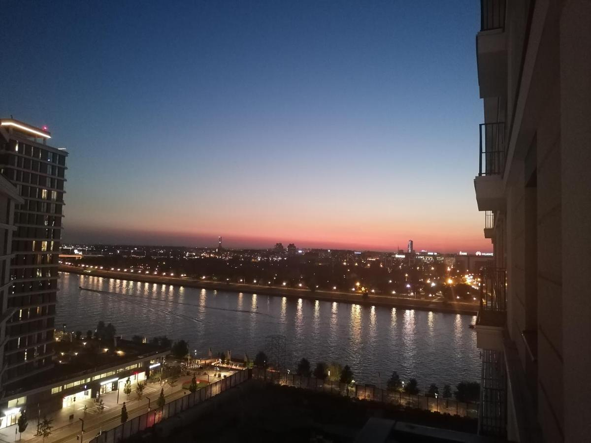 Ferienwohnung Belgrade Waterfront Cozy Symphony 2 Sajmiste Exterior foto