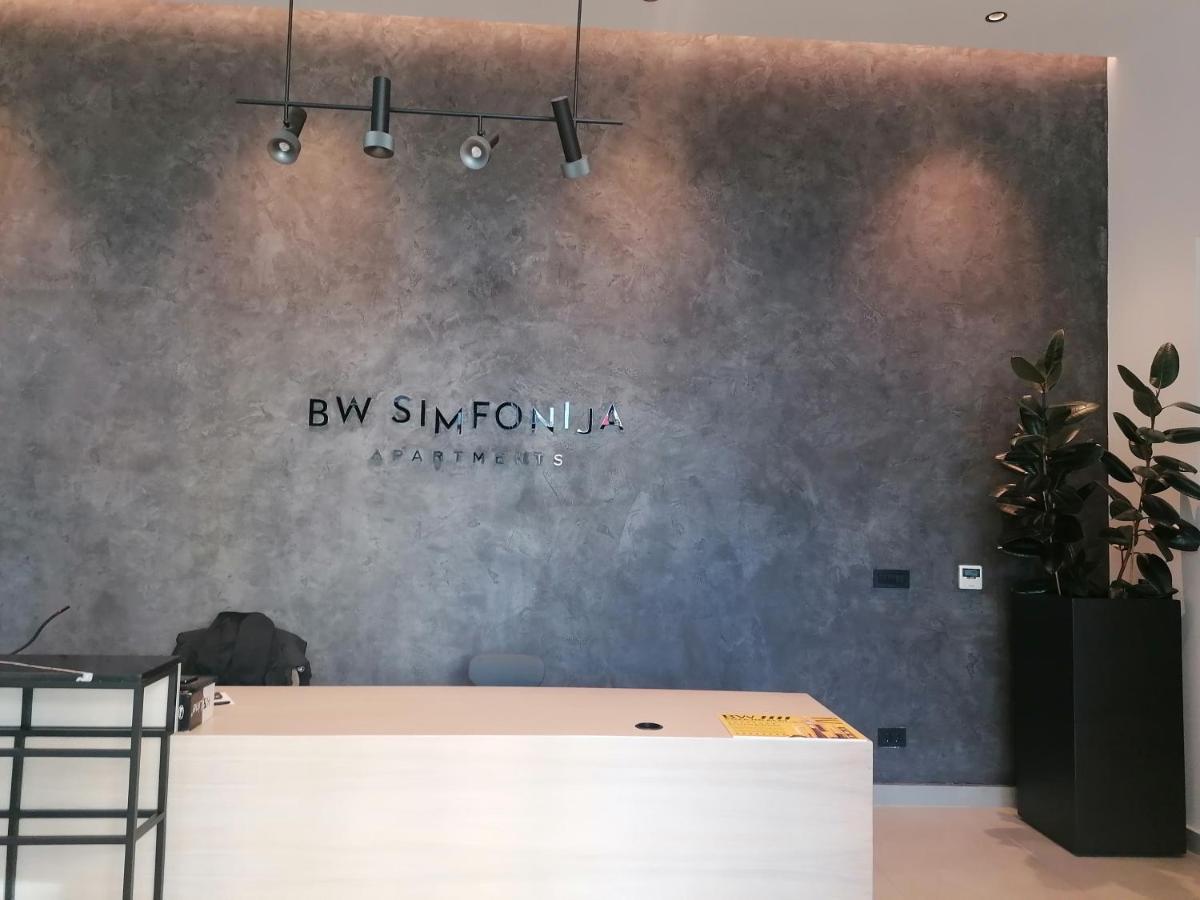 Ferienwohnung Belgrade Waterfront Cozy Symphony 2 Sajmiste Exterior foto